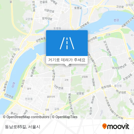 동남로85길 지도