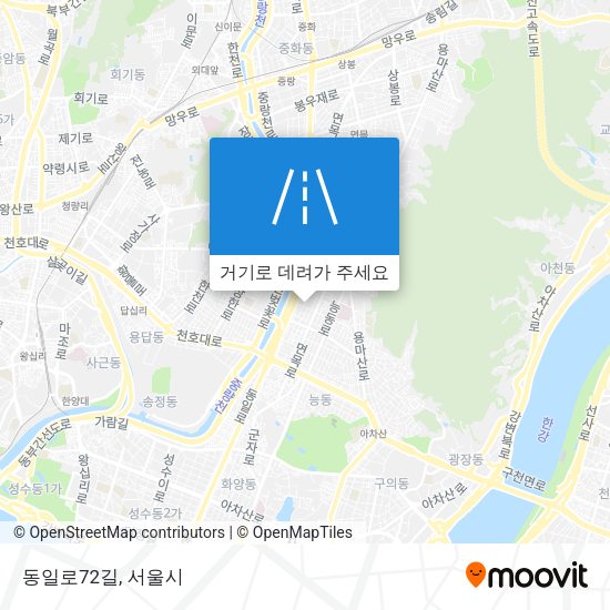 동일로72길 지도