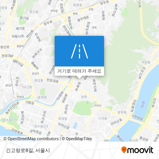 긴고랑로8길 지도