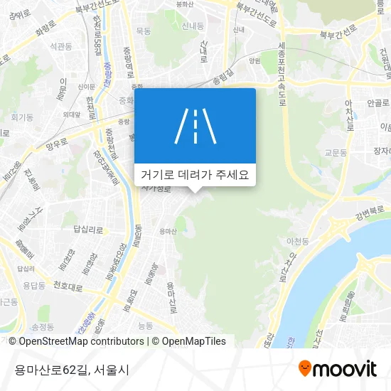 용마산로62길 지도