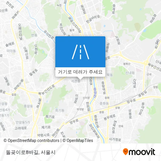돌곶이로8바길 지도