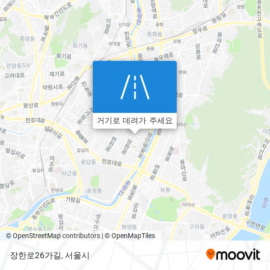 장한로26가길 지도