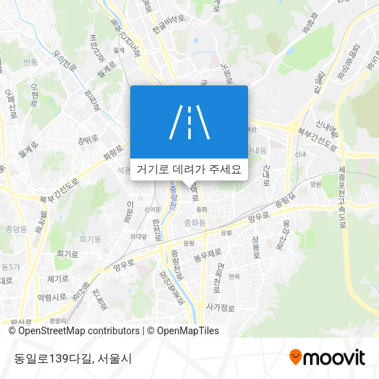 동일로139다길 지도