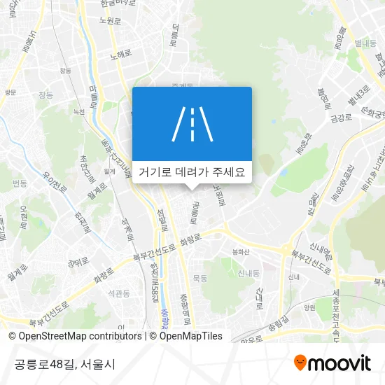 공릉로48길 지도
