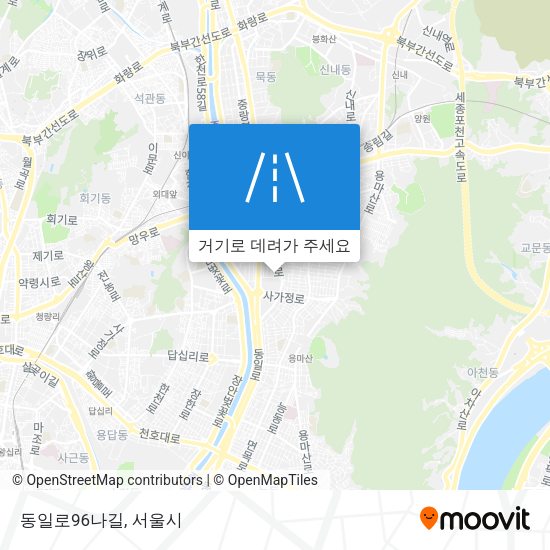 동일로96나길 지도