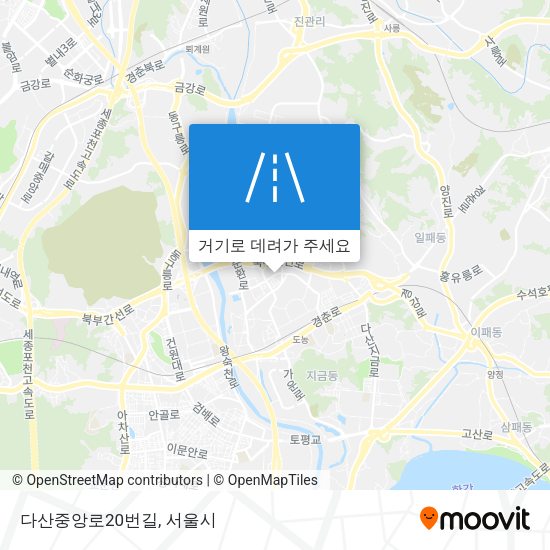 다산중앙로20번길 지도