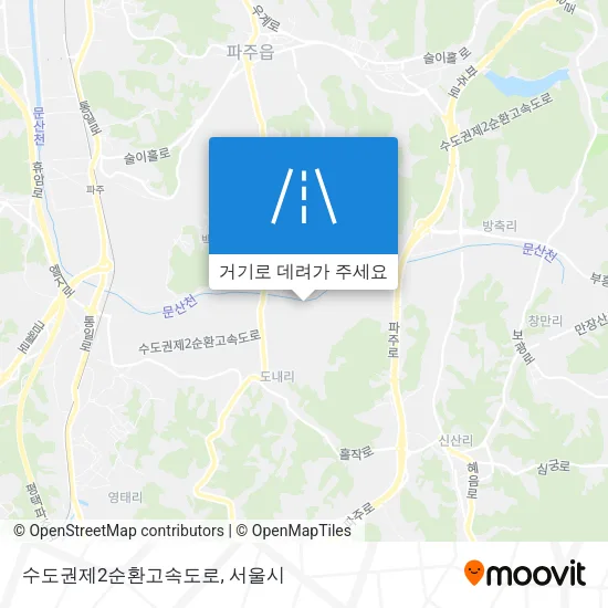 수도권제2순환고속도로 지도