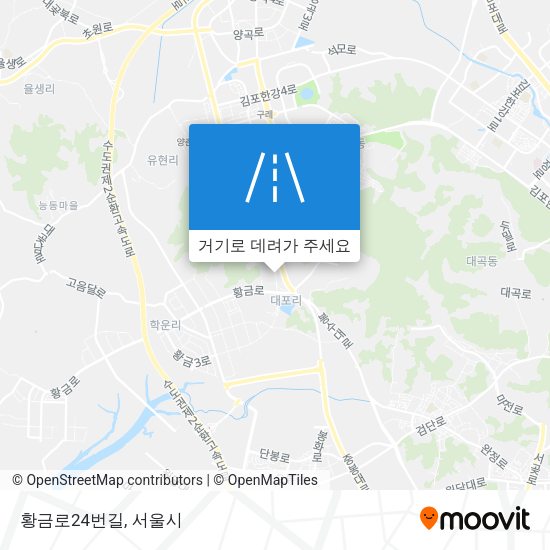 황금로24번길 지도