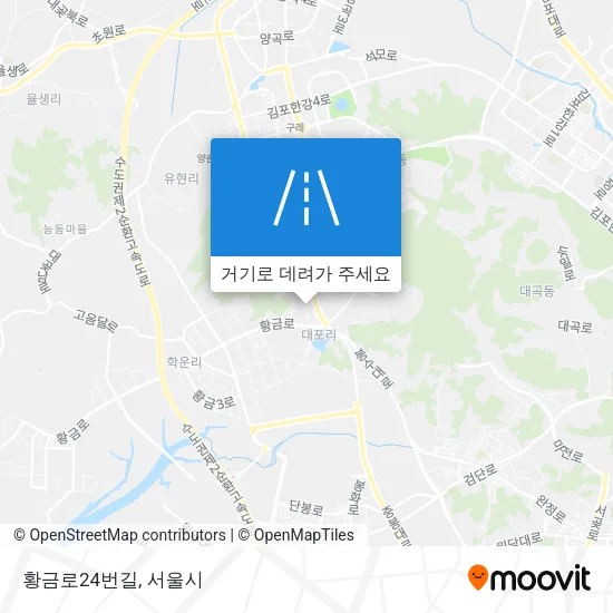 황금로24번길 지도