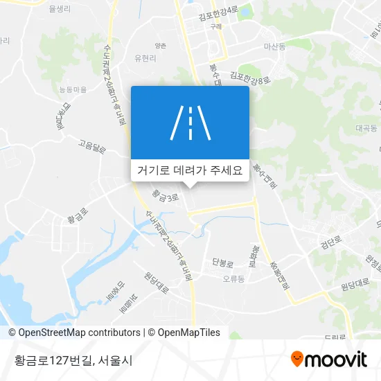 황금로127번길 지도