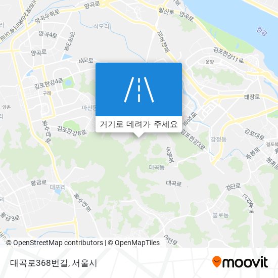 대곡로368번길 지도