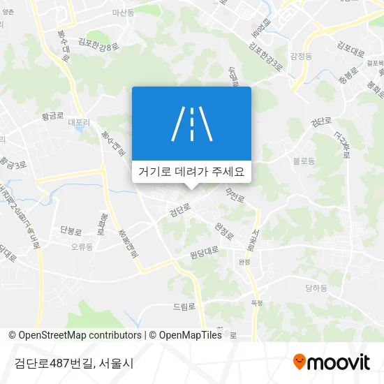 검단로487번길 지도