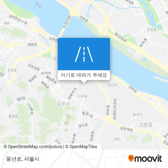 풍년로 지도