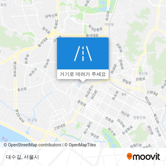 대수길 지도