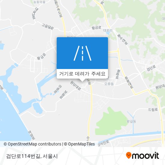 검단로114번길 지도