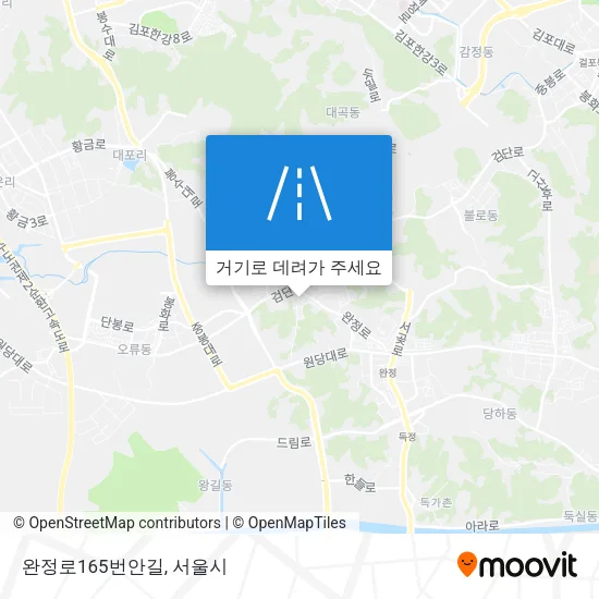 완정로165번안길 지도