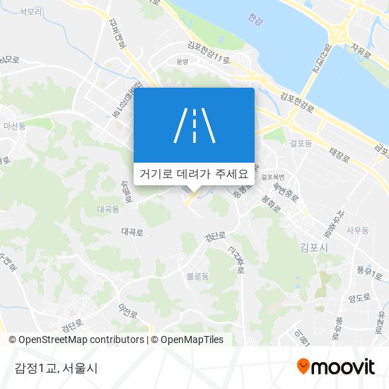 감정1교 지도