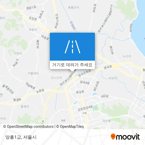 양흥1교 지도