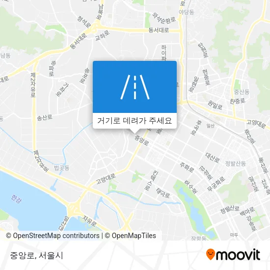 중앙로 지도