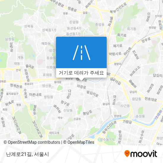 난계로21길 지도