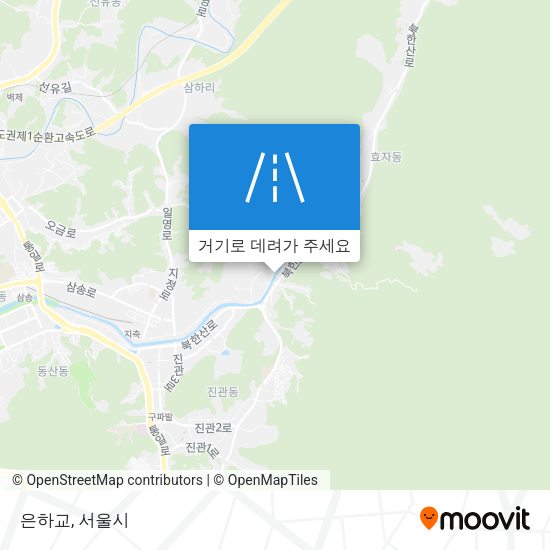 은하교 지도