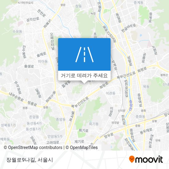 장월로9나길 지도