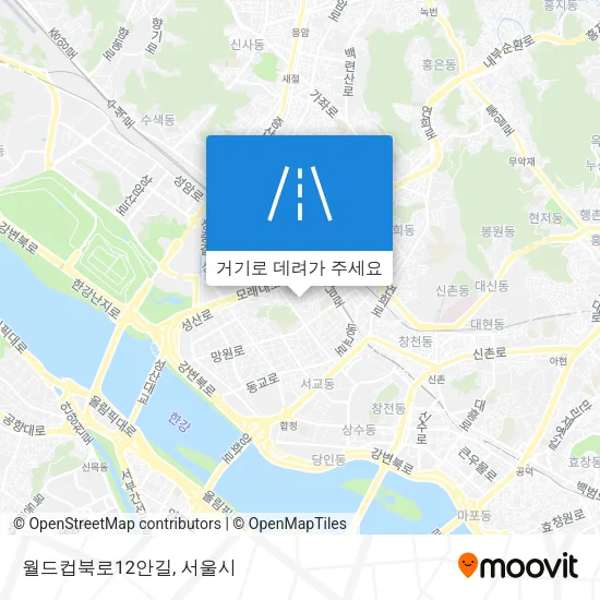 월드컵북로12안길 지도