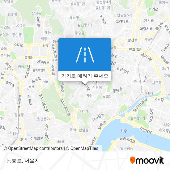 동호로 지도