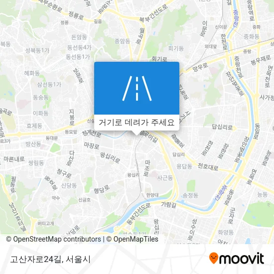 고산자로24길 지도