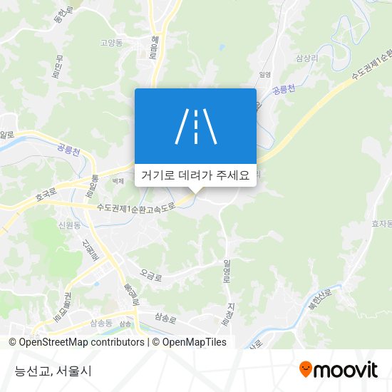 능선교 지도