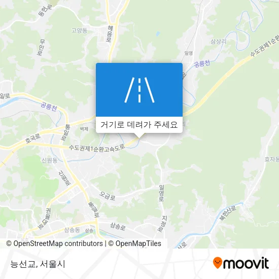 능선교 지도