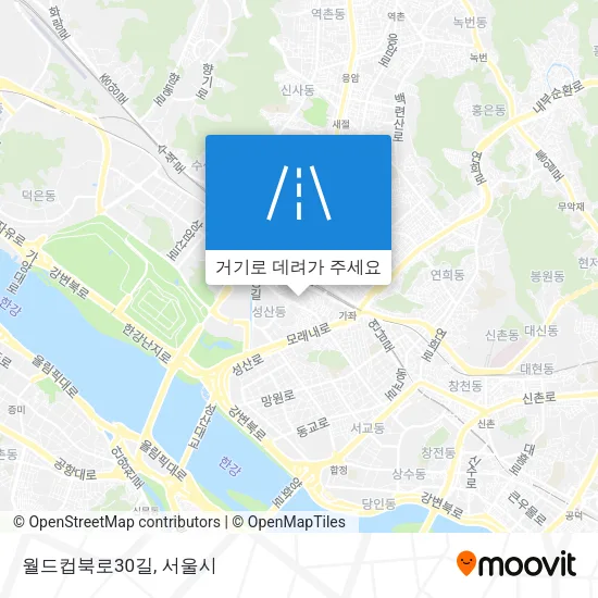 월드컵북로30길 지도