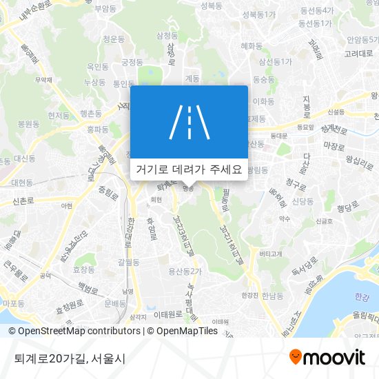 퇴계로20가길 지도