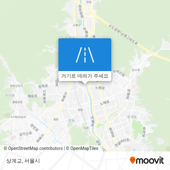 상계교 지도