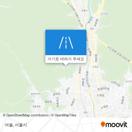 여울 지도