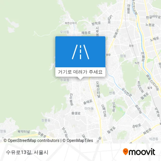 수유로13길 지도