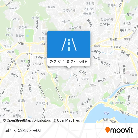 퇴계로52길 지도