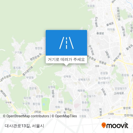 대사관로13길 지도