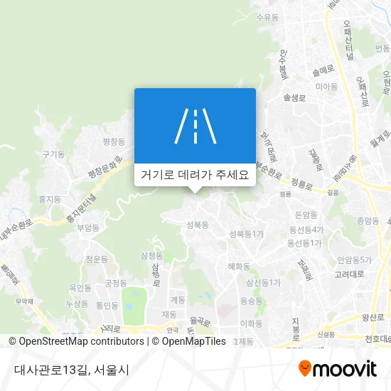대사관로13길 지도