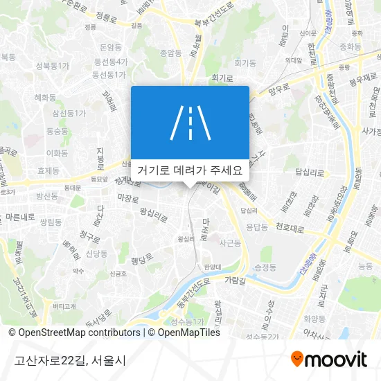 고산자로22길 지도
