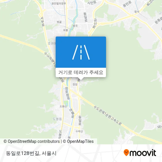 동일로128번길 지도