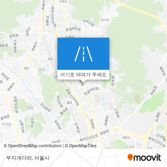 무지개다리 지도