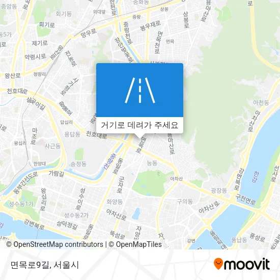 면목로9길 지도