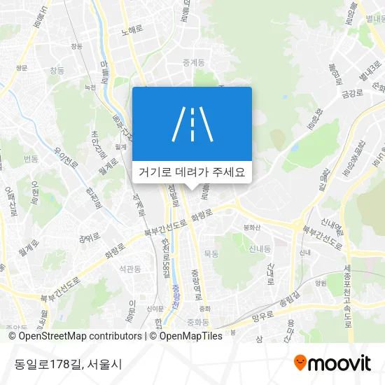 동일로178길 지도