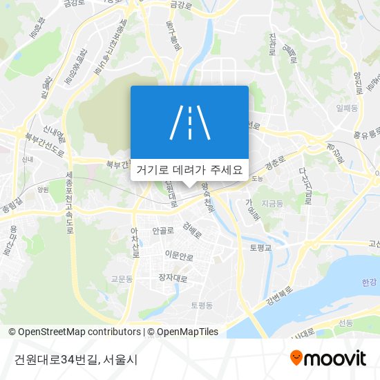 건원대로34번길 지도