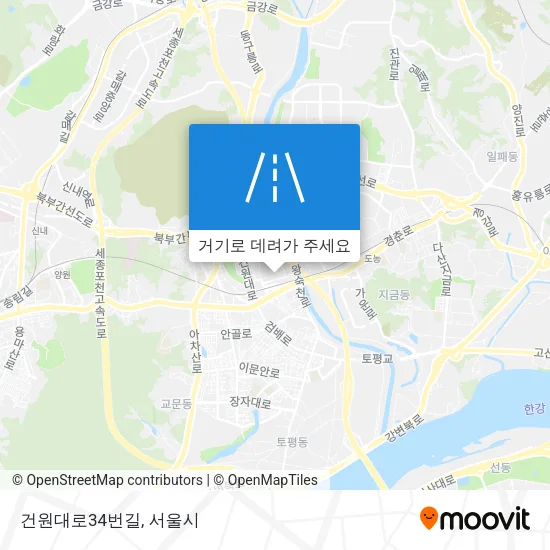 건원대로34번길 지도
