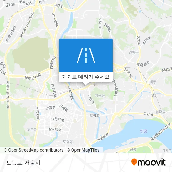 도농로 지도