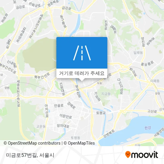 미금로57번길 지도
