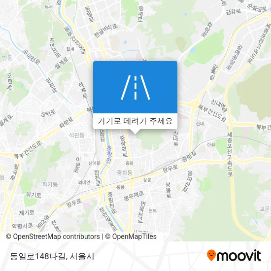 동일로148나길 지도