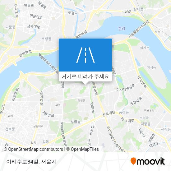 아리수로84길 지도